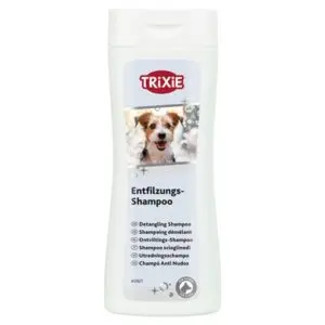 Trixie ontviltingsshampoo hond 250 ml – lange of klittende vacht