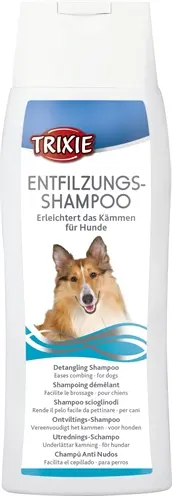 Trixie ontviltingsshampoo hond 250 ml – lange of klittende vacht - Afbeelding 4