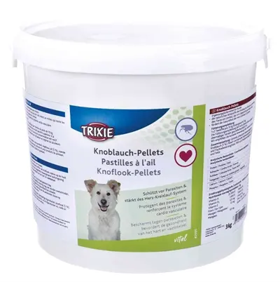 Trixie knoflookpellets voor honden 3 kg – voedingssupplement