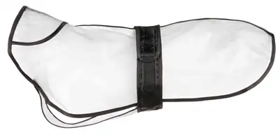 Trixie regenjas Tarbes transparant 50 cm – PVC, reflecterend