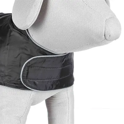 Trixie regenjas hond Orléans zwart 80 cm – waterdicht, fleece voering - Afbeelding 9