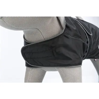 Trixie regenjas hond Orléans zwart 25 cm – waterdicht, fleece voering - Afbeelding 8