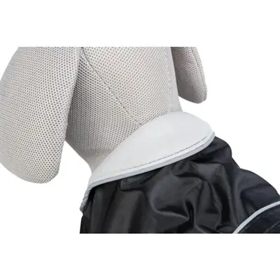 Trixie regenjas hond Orléans zwart 45 cm – waterdicht, fleece voering - Afbeelding 11