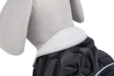 Trixie regenjas hond Orléans zwart 55 cm – waterdicht, fleece voering - Afbeelding 10