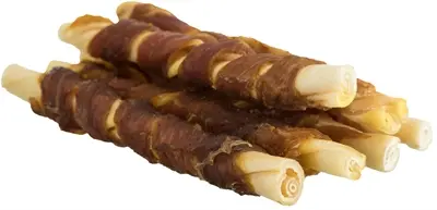 Trixie Denta Fun buffalo chewing rolls 12 cm – 6 x 70 g - Afbeelding 5