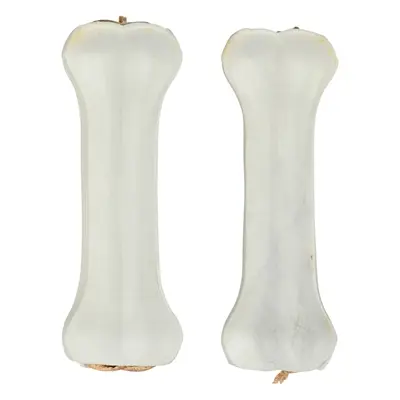 Trixie Denta Fun kauwbotten eend 10 cm – runderhuid, 6 x 70 g - Afbeelding 4