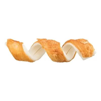 Trixie Denta Fun chicken chewing curls 15 cm – runderhuid met kip - Afbeelding 3