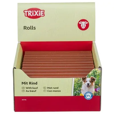 Trixie kauwstaaf rund – 50 x 65 g in display