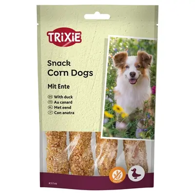 Trixie Premio Corn Dogs eend 600 g – eend en runderhuid