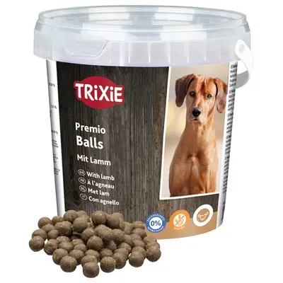 Trixie Premio Trainer Snack Lamb Balls 4 x 500 g – lam, glutenvrij