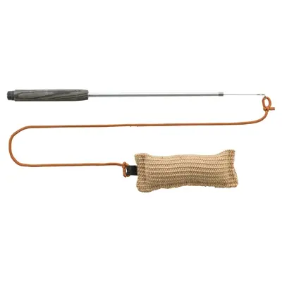 Trixie telescoophengel met dummy aan koord 110 cm – 3 stuks - Afbeelding 2