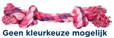 Trixie flostouw assorti 28 cm – katoen/polyester