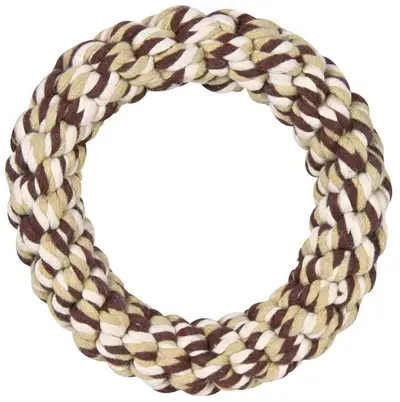 Trixie touwring assorti 14 x 14 x 14 cm – katoen/polyester - Afbeelding 2