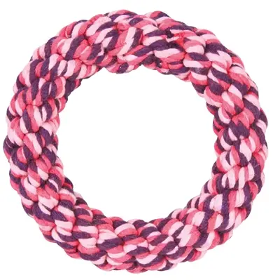 Trixie touwring assorti 14 x 14 x 14 cm – katoen/polyester - Afbeelding 3