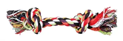 Trixie flostouw assorti 15 cm – katoen/polyester hondenspeelgoed - Afbeelding 3