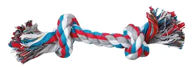 Trixie flostouw assorti 15 cm – katoen/polyester hondenspeelgoed - Afbeelding 4