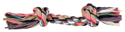 Trixie flostouw lime 37 cm – kauwtouw, 3 stuks - Afbeelding 2