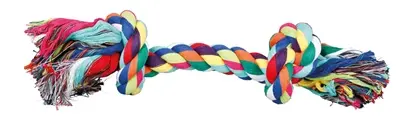 Trixie flostouw lime 37 cm – kauwtouw, 3 stuks - Afbeelding 3