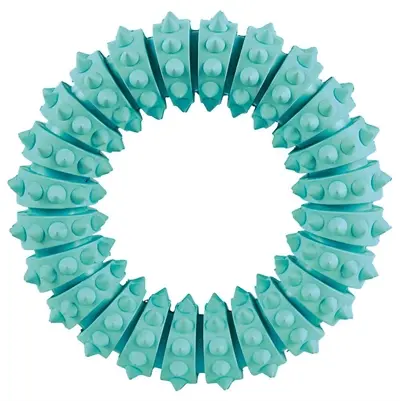 Trixie Denta Fun ring natuurrubber muntsmaak 12 x 12 x 12 cm