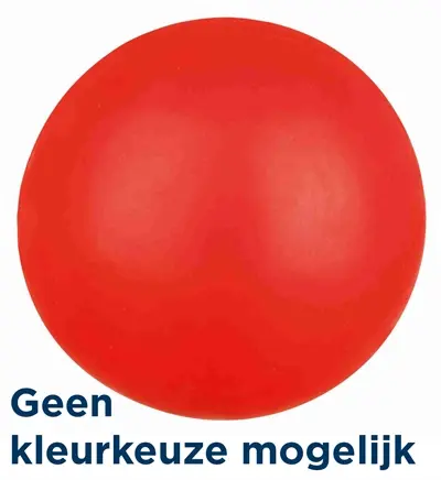 Trixie natuurrubber bal drijvend zonder geluid 7 cm – hondenspeelgoed