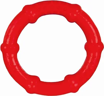 Trixie ring drijvend natuurrubber 16 x 16 cm – hondenspeelgoed - Afbeelding 2