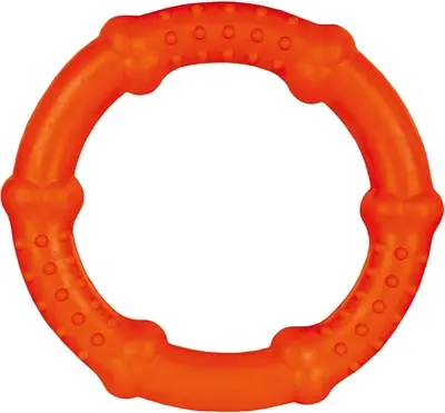 Trixie ring drijvend natuurrubber 16 x 16 cm – hondenspeelgoed - Afbeelding 3