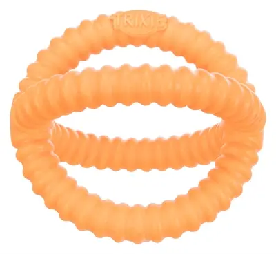 Trixie Aqua Toy trekspeeltje drijvend TPR oranje 14 cm - Afbeelding 2