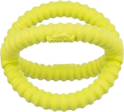 Trixie Aqua Toy trekspeeltje drijvend TPR lime 17 cm - Afbeelding 3