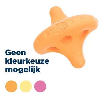 Trixie Aqua Toy Tumbler TPR assorti 12 cm – drijvend hondenspeelgoed