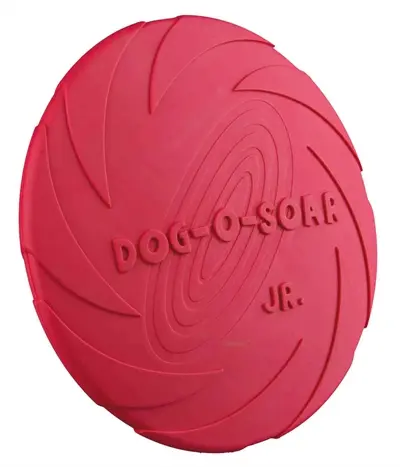 Trixie Dog Disc natuurrubber 15 cm – frisbee voor honden - Afbeelding 2