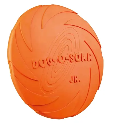Trixie Dog Disc natuurrubber 15 cm – frisbee voor honden - Afbeelding 3