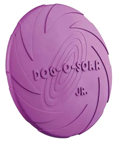 Trixie Dog Disc natuurrubber 15 cm – frisbee voor honden - Afbeelding 5