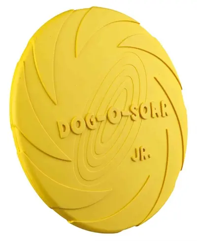 Trixie Dog Disc natuurrubber 24 cm – frisbee voor honden - Afbeelding 4