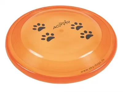 Trixie Dog Disc kunststof 19 cm – bijtvaste wedstrijdfrisbee - Afbeelding 2