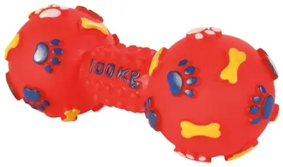 Trixie vinyl halter met geluid 15 cm – hondenspeelgoed - Afbeelding 2