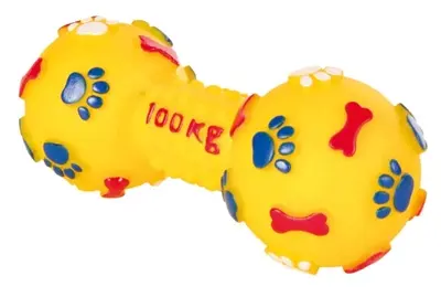 Trixie vinyl halter met geluid 15 cm – hondenspeelgoed - Afbeelding 3