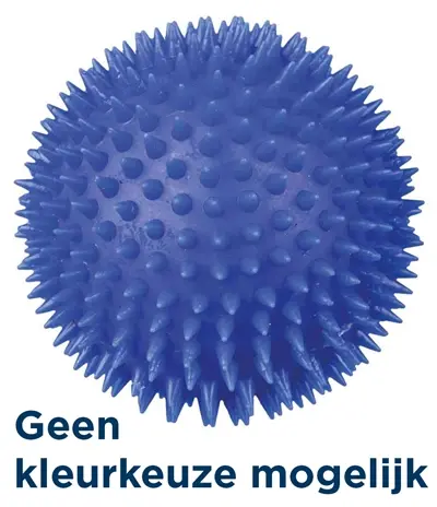 Trixie egelbal vinyl 10 cm – hondenspeelgoed met geluid