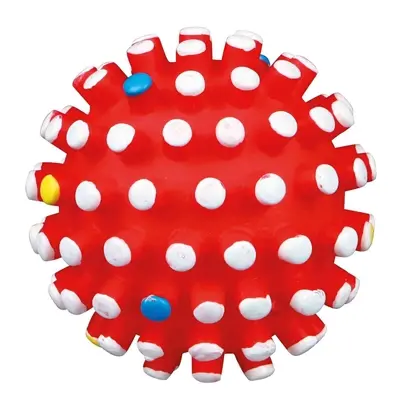 Trixie egelbal vinyl 6 cm – hondenspeelgoed met geluid - Afbeelding 2