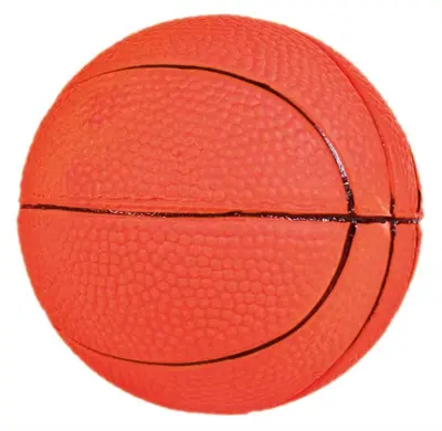 Trixie drijvende schuimrubber neonbal 6 cm – assorti in display - Afbeelding 3