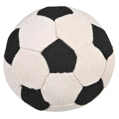 Trixie soft canvas voetbal 11 cm – diverse kleuren, in display - Afbeelding 2