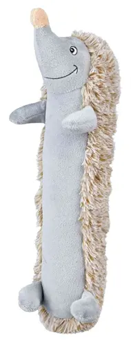 Trixie pluche Longie egel 37 cm – hondenspeelgoed met geluid