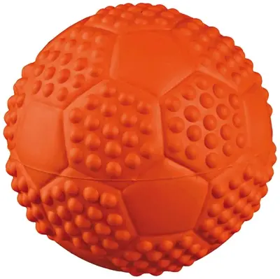Trixie natuurrubber sportbal 7 cm – met geluid, diverse motieven - Afbeelding 2