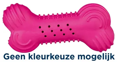 Trixie ritselbot natuurrubber 11 cm – hondenspeelgoed
