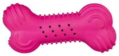 Trixie ritselbot natuurrubber 11 cm – hondenspeelgoed - Afbeelding 2