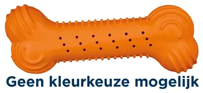 Trixie ritselbot natuurrubber 18 cm – hondenspeelgoed