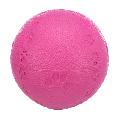 Trixie natuurrubber ballen assorti 6 cm – met pieper, 3 stuks - Afbeelding 2