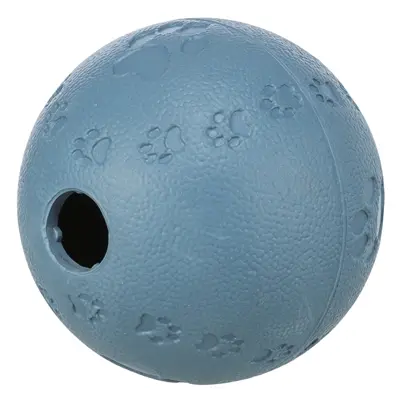 Trixie snackbal natuurrubber blauw 7 cm – met labyrint
