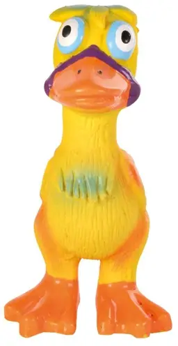 Trixie latex dier met geluid assorti 11 cm – 4 stuks - Afbeelding 5