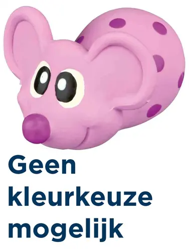 Trixie hondenspeelgoed latex muis 8 cm – met geluid