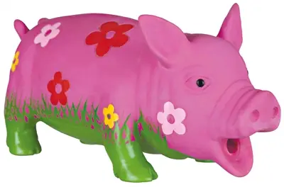 Trixie hondenspeelgoed latex varken 20 cm – gevuld met polyestervlies